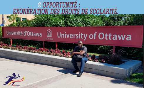 Bourses d’exonération des frais de scolarité de l’Université d’Ottawa au Canada
