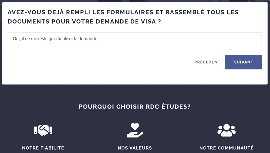 Communiqué: RDC Études lance un nouveau service pour les demandeurs de visa d’études